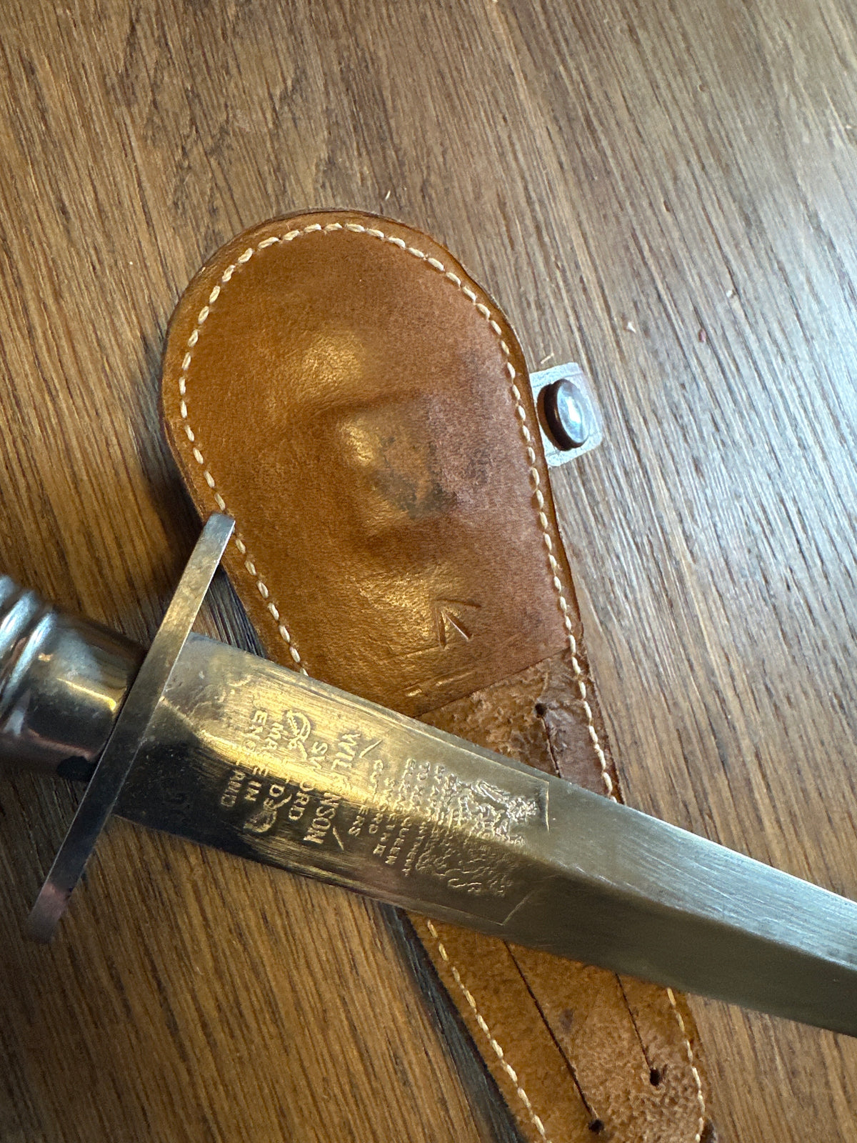 Wilkinson third pattern  etched Fairbairn Sykes Commando Dagger post war