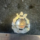 Royal Marines Light Infantry sweetheart  Badge, silver and enamel Boer war