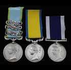 Superb Inkermann Crimea/Baltic group, wide RN LSGC Royal Maines, HMS Algiers