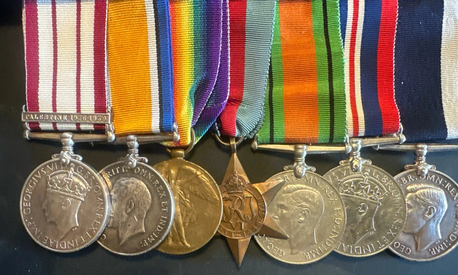 6th Btn RM North Russia Mutiny, AMC WW1, Palestine, HMS Fox, Coastal forces WW2