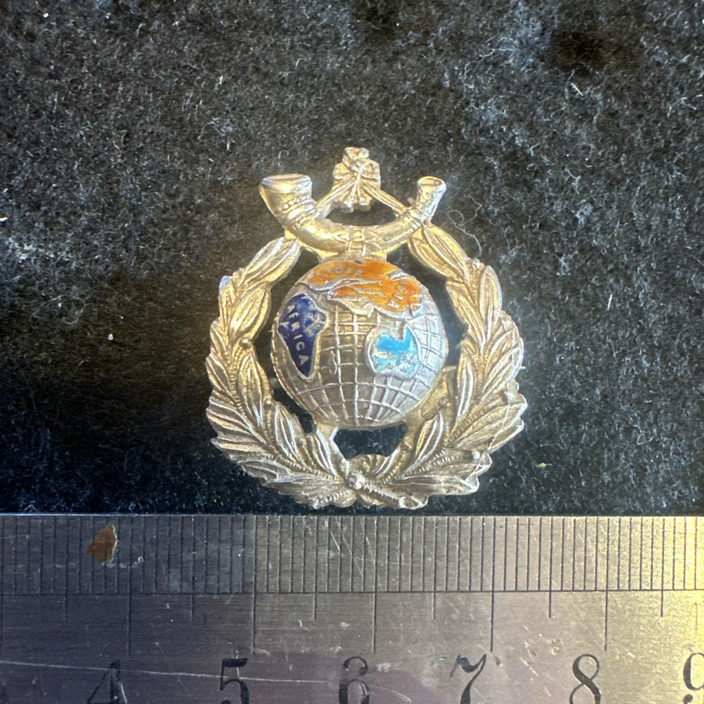 Royal Marines Light Infantry sweetheart  Badge, silver and enamel Boer war