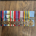 RARE Royal Marines Commando Medals - Dunkirk and 41 Cdo KOREA, Palestine & Suez