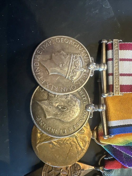 6th Btn RM North Russia Mutiny, AMC WW1, Palestine, HMS Fox, Coastal forces WW2